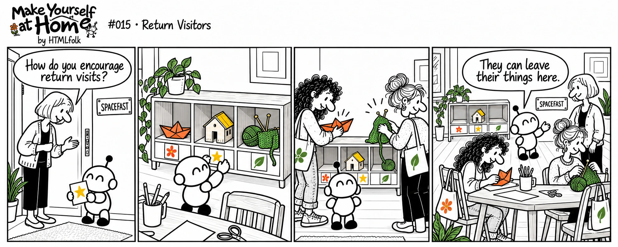 Make Yourself at Home, episode 015: Return Visitors