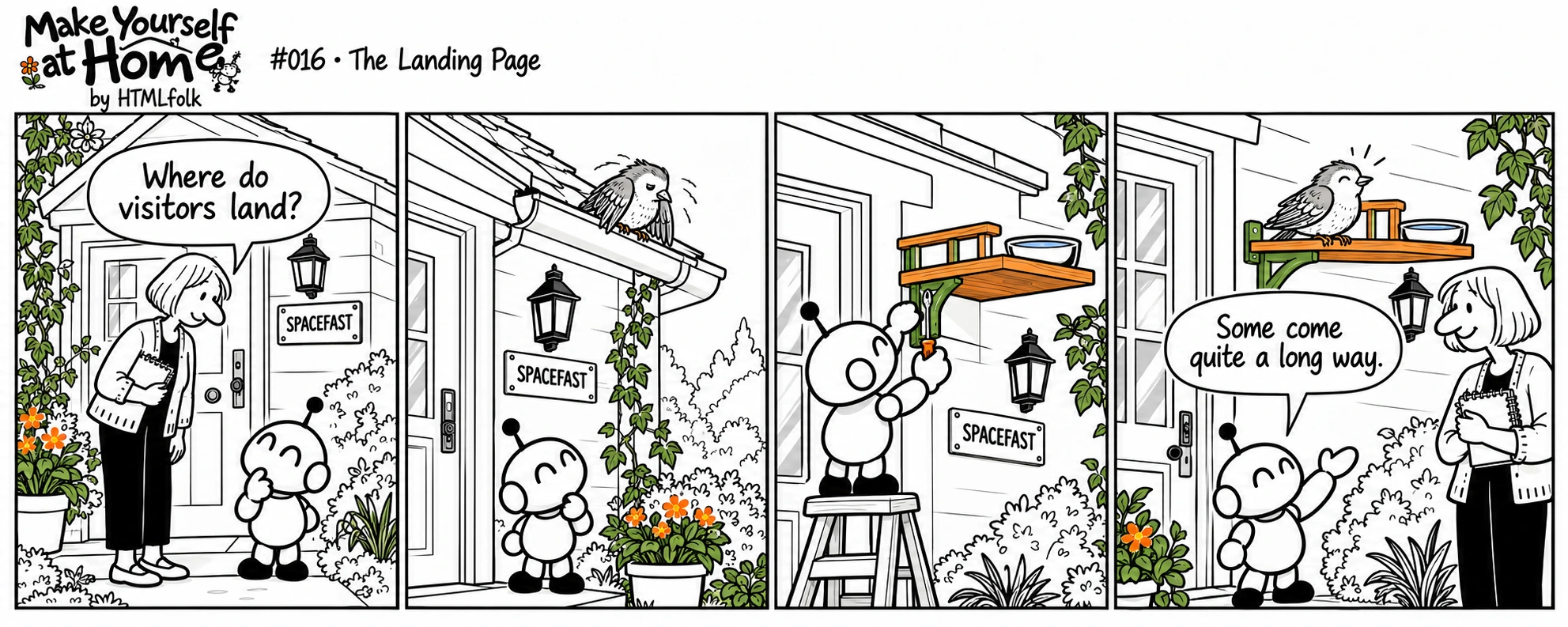 Make Yourself at Home, episode 016: The Landing Page